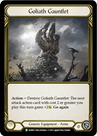 Goliath Gauntlet (Golden) - FAB064