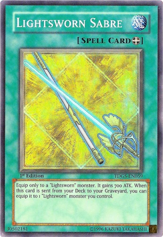 Lightsworn Sabre, 1st-edition, front