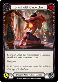 Brand with Cinderclaw Red