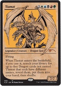 Tiamat (Showcase), Secret Lair Drop Series