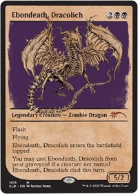 Ebondeath, Dracolich (Showcase), Secret Lair Drop Series