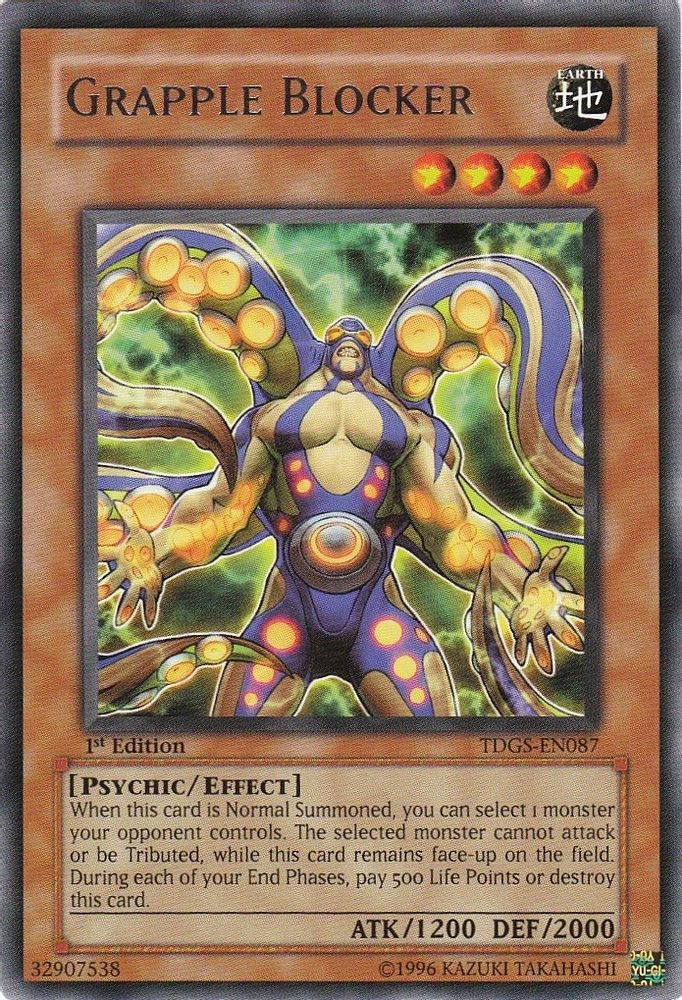 Grapple Blocker, 1st-edition, front