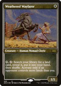 Weathered Wayfarer (Foil Etched), Double Masters 2022