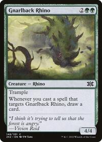 Gnarlback Rhino, Double Masters 2022