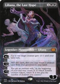 Liliana, the Last Hope (Borderless), Double Masters 2022