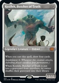 Kozilek, Butcher of Truth (Foil Etched), Double Masters 2022