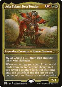 Atla Palani, Nest Tender (Foil Etched), Double Masters 2022