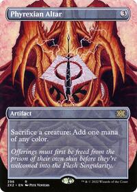 Phyrexian Altar (Borderless), Double Masters 2022