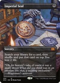 Imperial Seal (Borderless), Double Masters 2022