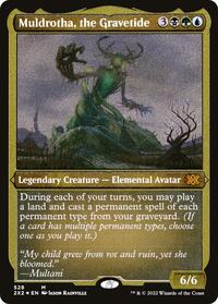 Muldrotha, the Gravetide (Foil Etched), Double Masters 2022