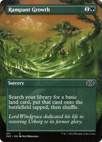 Rampant Growth (Borderless), Double Masters 2022