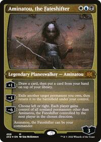 Aminatou, the Fateshifter (Foil Etched), Double Masters 2022