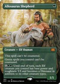 Allosaurus Shepherd (Borderless), Double Masters 2022
