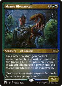Master Biomancer (Foil Etched), Double Masters 2022
