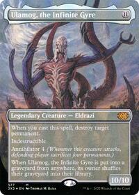 Ulamog, the Infinite Gyre (Textured Foil), Double Masters 2022