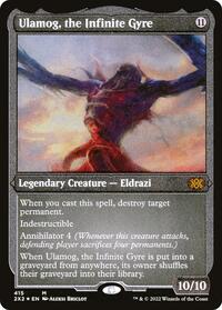 Ulamog, the Infinite Gyre (Foil Etched), Double Masters 2022