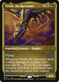 Teneb, the Harvester (Foil Etched), Double Masters 2022