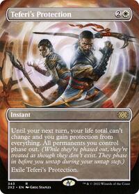 Teferi's Protection (Borderless), Double Masters 2022