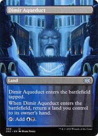 Dimir Aqueduct (Borderless), Double Masters 2022