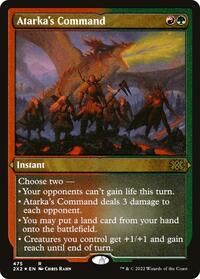 Atarka's Command (Foil Etched), Double Masters 2022