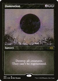 Damnation (Foil Etched), Double Masters 2022
