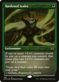 Hardened Scales (Foil Etched), Double Masters 2022
