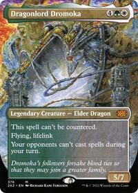 Dragonlord Dromoka (Borderless), Double Masters 2022