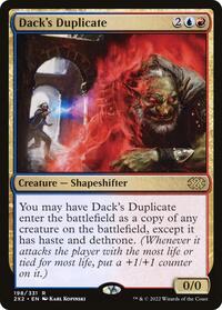 Dack's Duplicate, Double Masters 2022