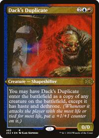 Dack's Duplicate (Foil Etched), Double Masters 2022