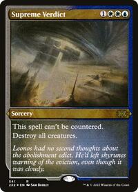 Supreme Verdict (Foil Etched), Double Masters 2022