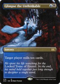 Glimpse the Unthinkable (Borderless), Double Masters 2022