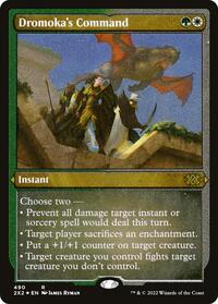 Dromoka's Command (Foil Etched), Double Masters 2022
