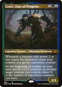 Ezuri, Claw of Progress (Foil Etched), Double Masters 2022