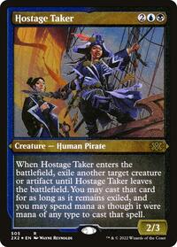 Hostage Taker (Foil Etched), Double Masters 2022