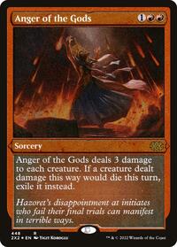 Anger of the Gods (Foil Etched), Double Masters 2022