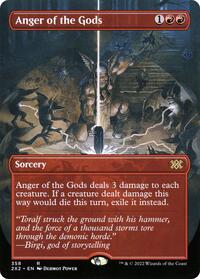 Anger of the Gods (Borderless), Double Masters 2022
