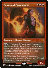 Seasoned Pyromancer (Foil Etched), Double Masters 2022