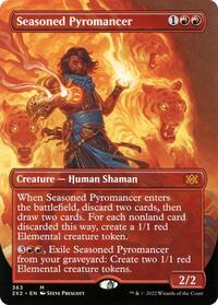 Seasoned Pyromancer (Borderless), Double Masters 2022