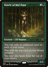 Oracle of Mul Daya (Foil Etched), Double Masters 2022