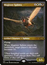 Magister Sphinx (Foil Etched), Double Masters 2022