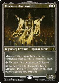 Mikaeus, the Lunarch (Foil Etched), Double Masters 2022