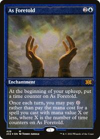 As Foretold (Foil Etched), Double Masters 2022