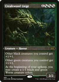 Creakwood Liege (Foil Etched), Double Masters 2022