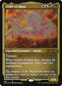 Child of Alara (Foil Etched), Double Masters 2022