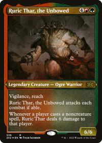Ruric Thar, the Unbowed (Foil Etched), Double Masters 2022