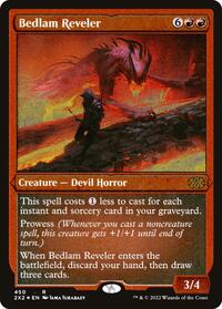 Bedlam Reveler (Foil Etched), Double Masters 2022