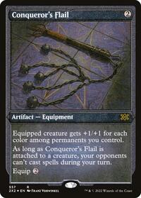 Conqueror's Flail (Foil Etched), Double Masters 2022