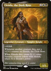 Elenda, the Dusk Rose (Foil Etched), Double Masters 2022