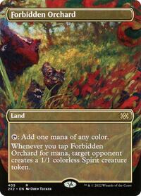Forbidden Orchard (Borderless), Double Masters 2022