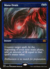 Mana Drain (Foil Etched), Double Masters 2022